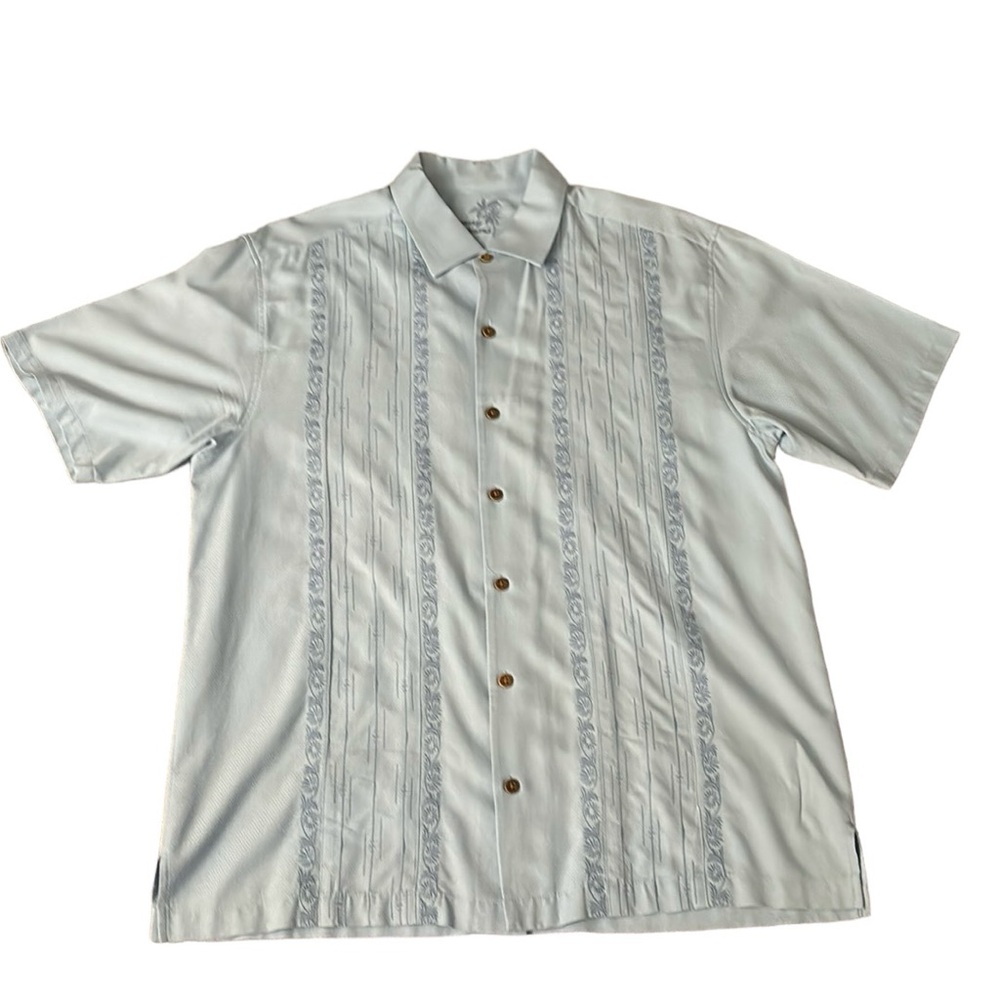 Tommy Bahama Light Blue Casual Button Down Shirt